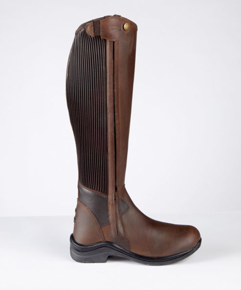 Toggi Womens Canyon Long Leather Boot-Chocolate 